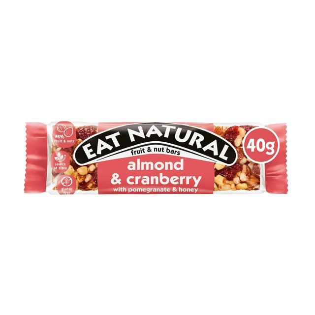 Eat Natural Almond & Cranberry Bar With Pomegranate & Honey 40G