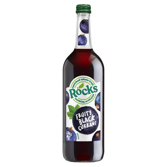 Rocks Fruit Squash - Fruity Black Currants 740Ml