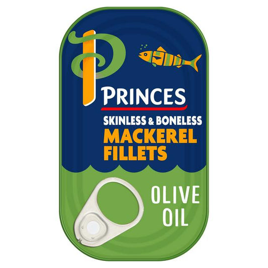 Princes Mackerel Fillets In Olive Oil (125g)