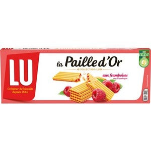 LU Paille d'Or French Raspberry Cookies 70g