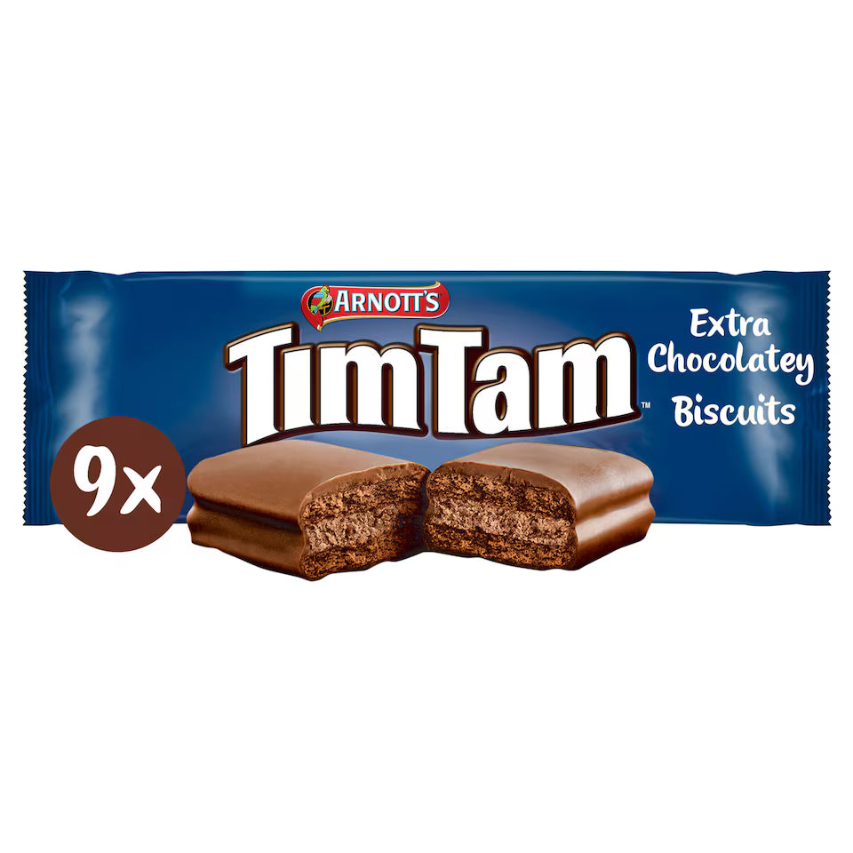 Tim Tam Extra Chocolaty Biscuit Bars, 200g