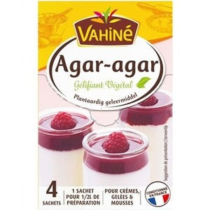 Vahine 4 Agar-Agar Gelling agent Sachets, 8g