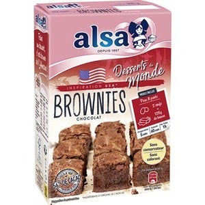 Alsa Preparation Brownies Chocolat 305g