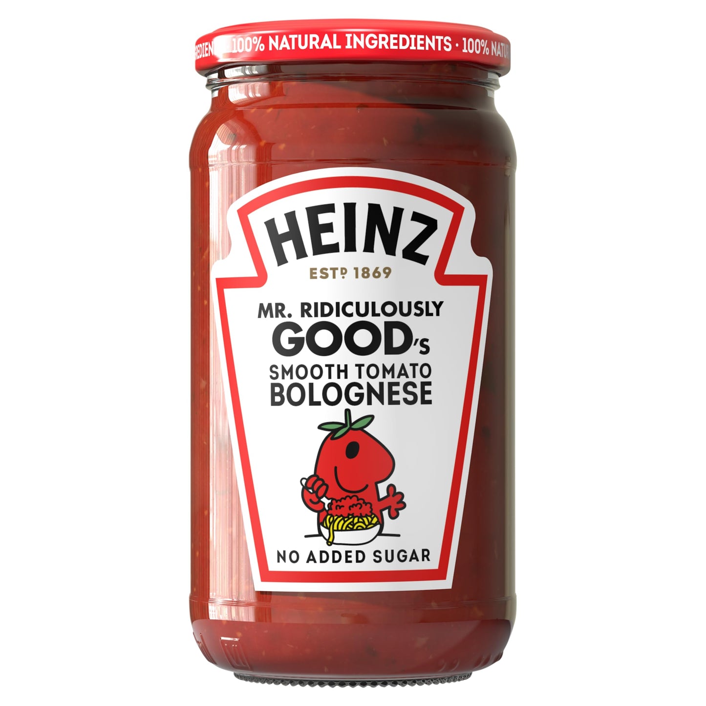 Heinz Mr. Ridiculously Good's Smooth Bolognese Pasta Sauce, 490g