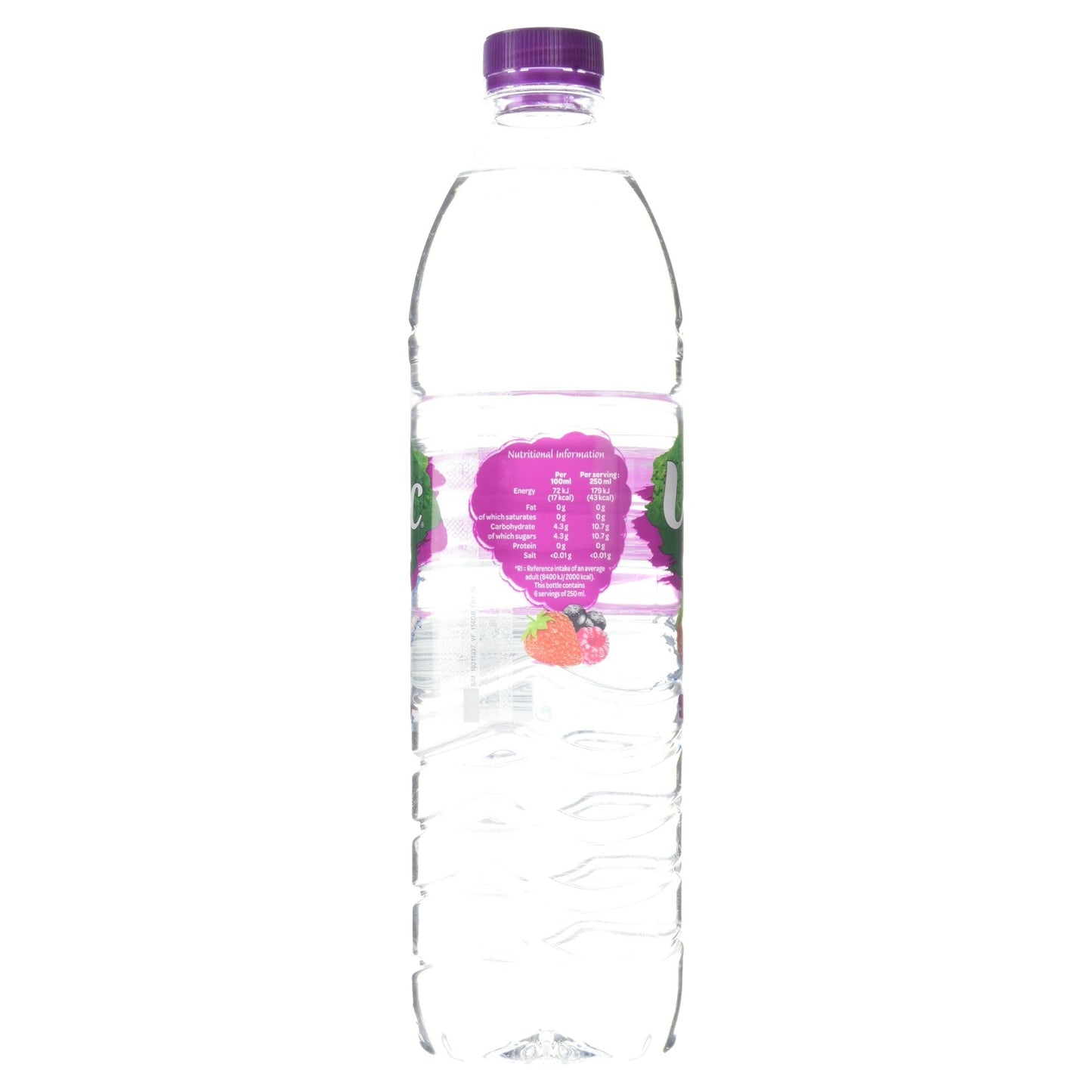 Volvic Touch of Fruit Summer Fruits Natural Mineral Water Drink, 1.5L