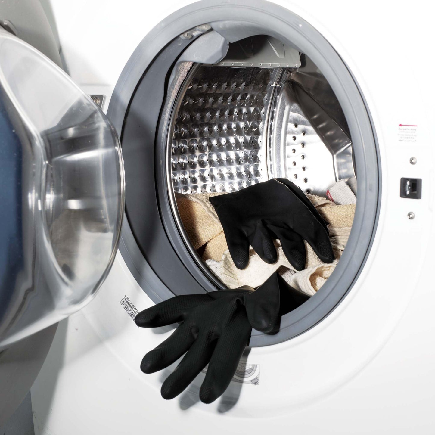Spontex Tough Reusable Rubber Gloves Value Pack Medium Size +50% Stronger for Extra Protection Non-Slip Grip 6 Pairs