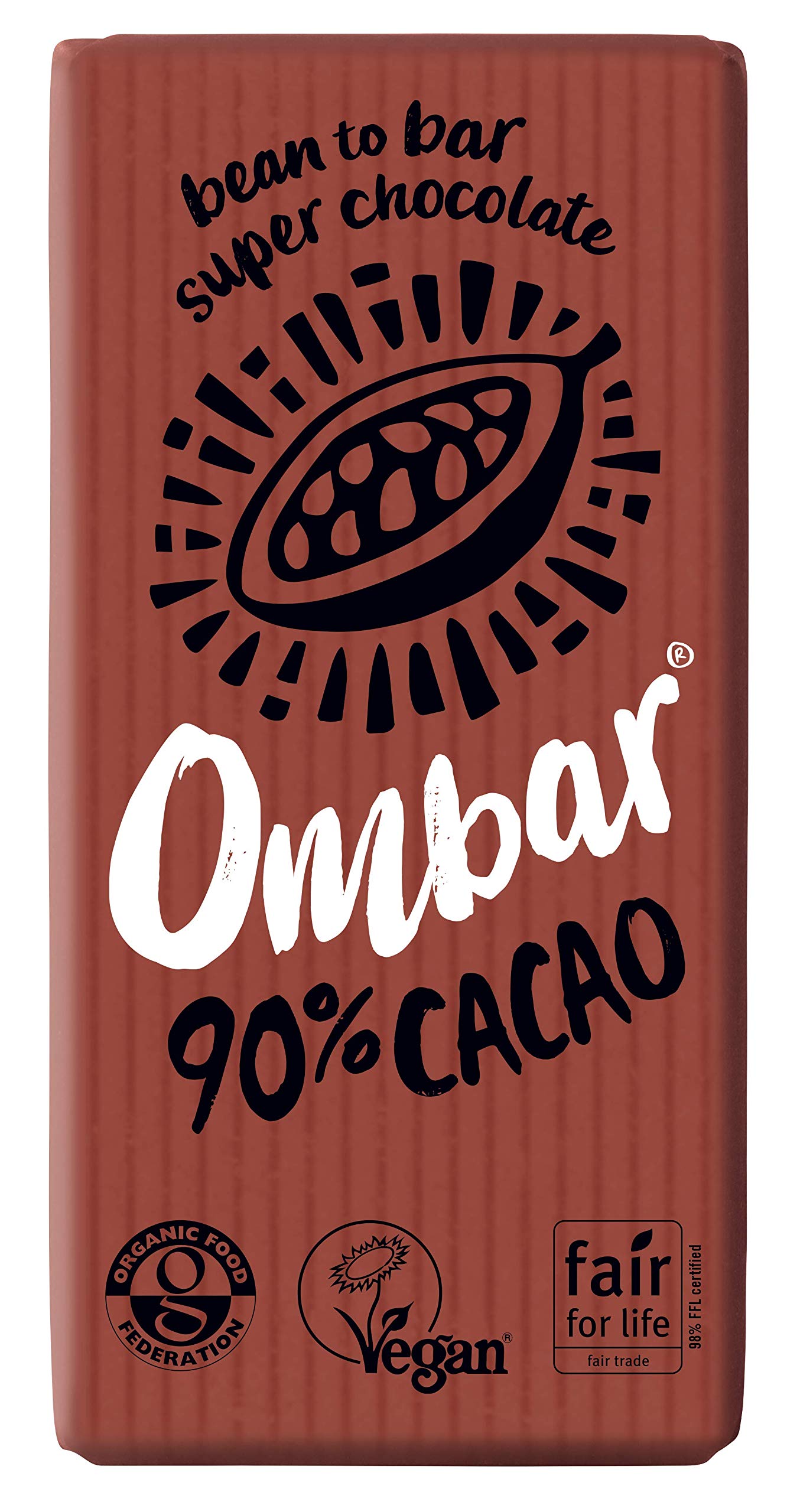 Ombar 90% Raw Chocolate Bar 35g