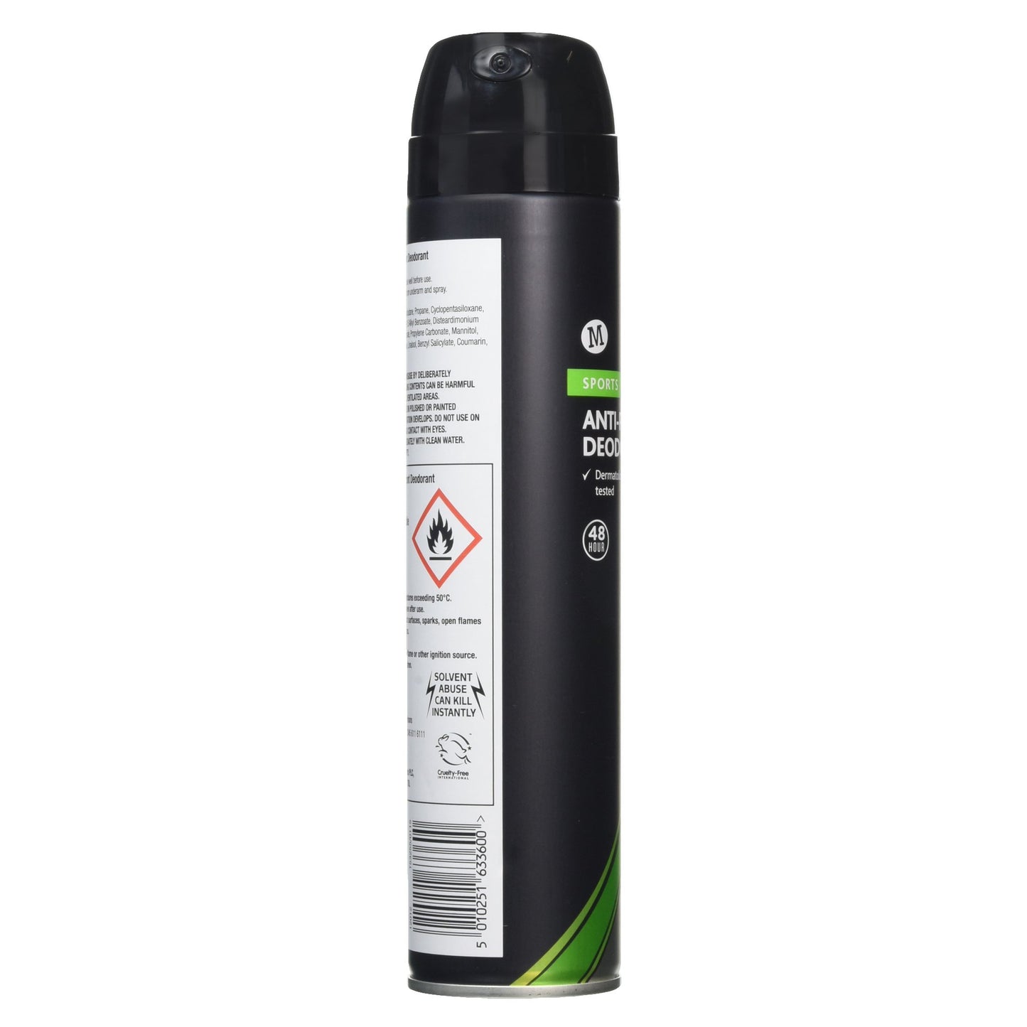 Morrisons Sports Anti-Perspirant Deodorant, 250ml