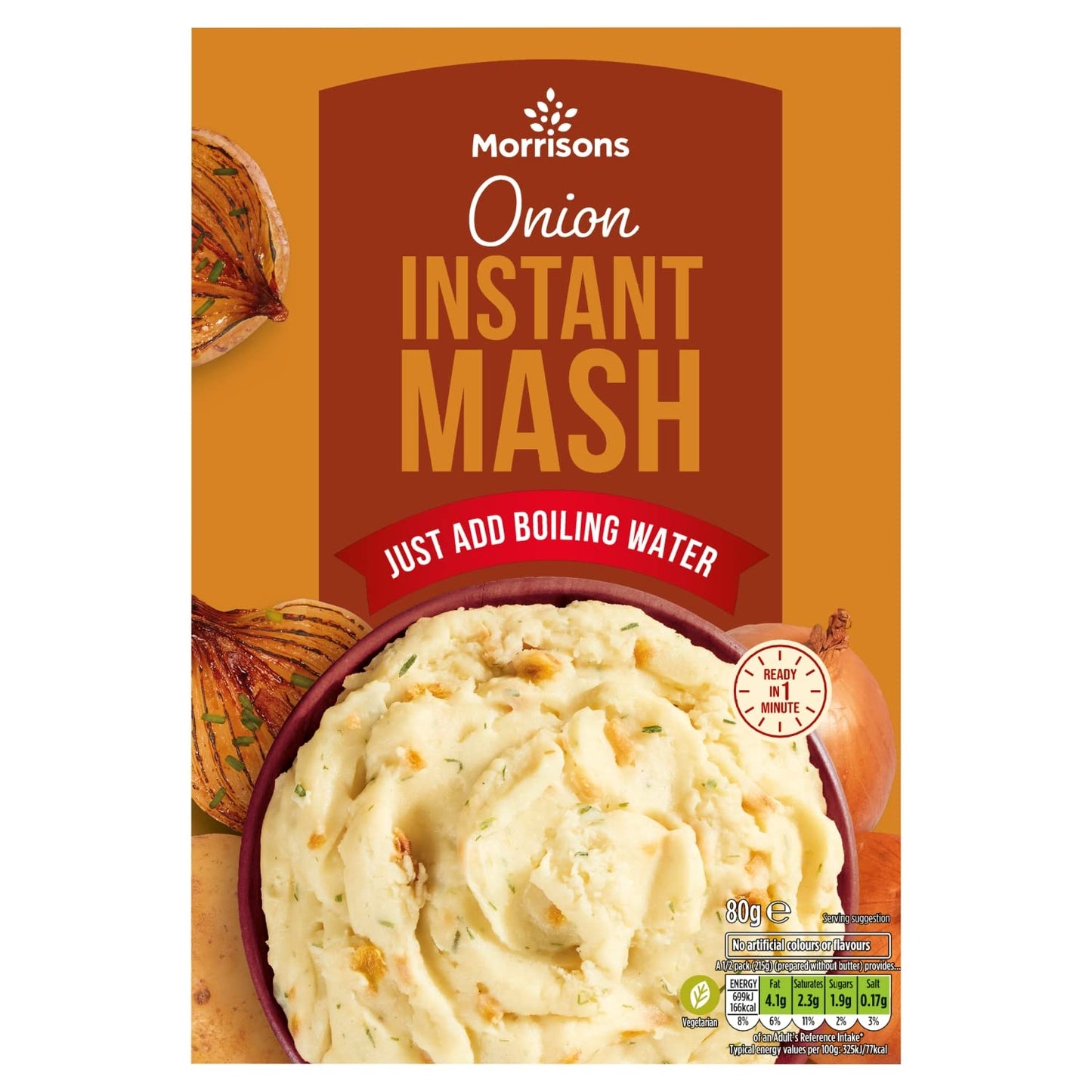 Morrisons Instant Potato & Onion Mash, 80g