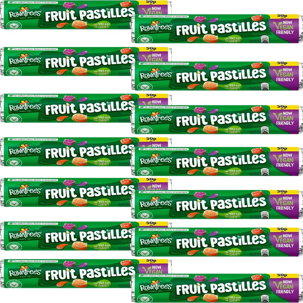 Rowntree's Fruit Pastilles Tube 16 x 41g