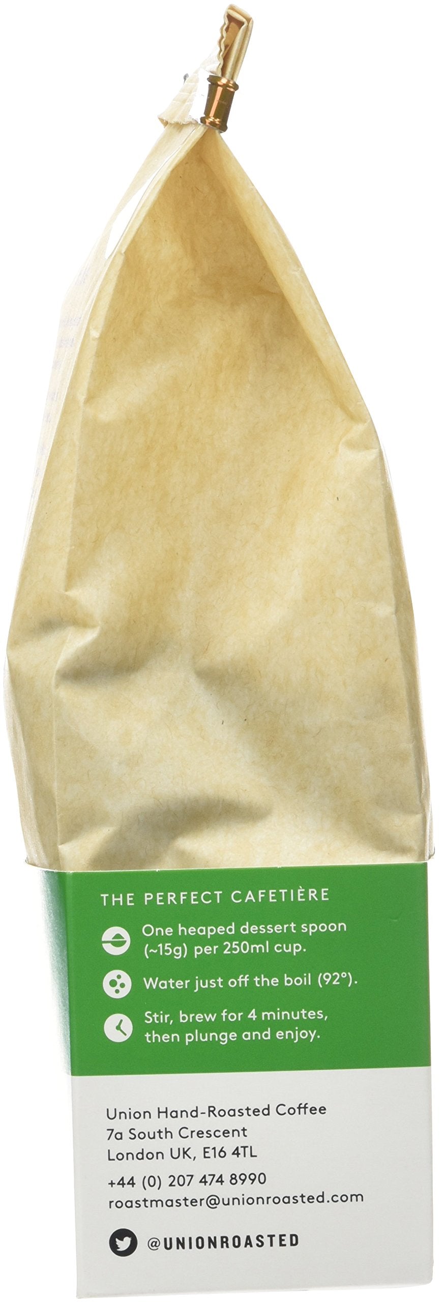 Union Hand Roasted Coffee Organic Wholebean, 200g