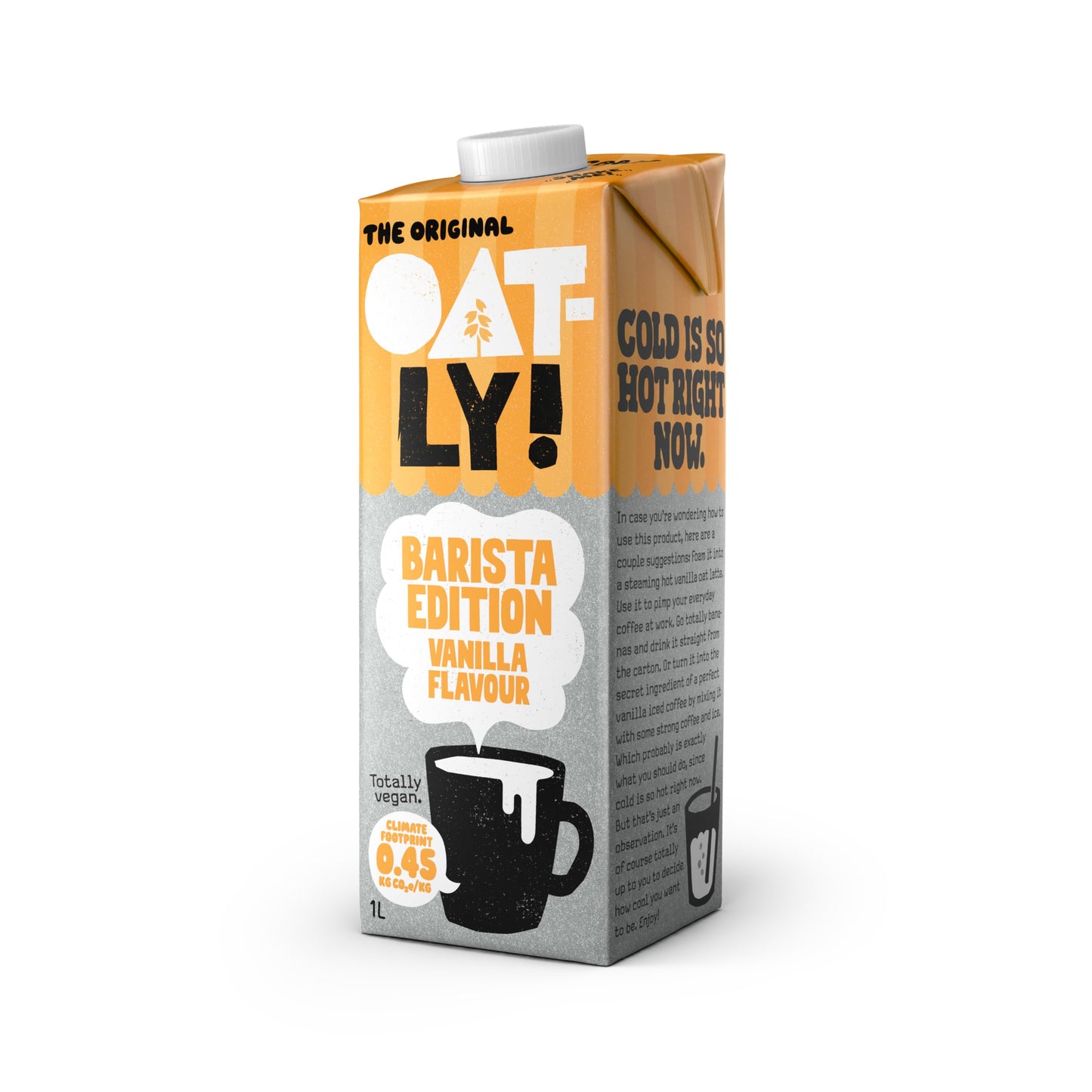 Oatly Barista Edition Vanilla Flavour 1L