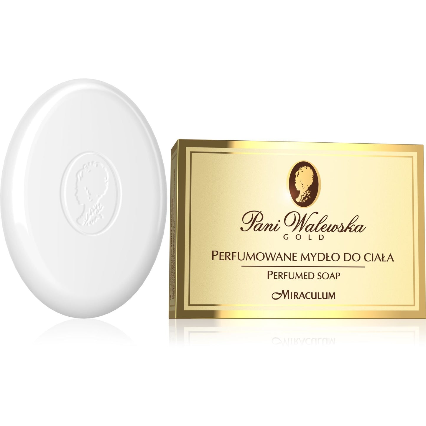 Pani Walewska Miraculum Perfume CREAMY SOAP - GOLD SCENT Bar Soap 100gr