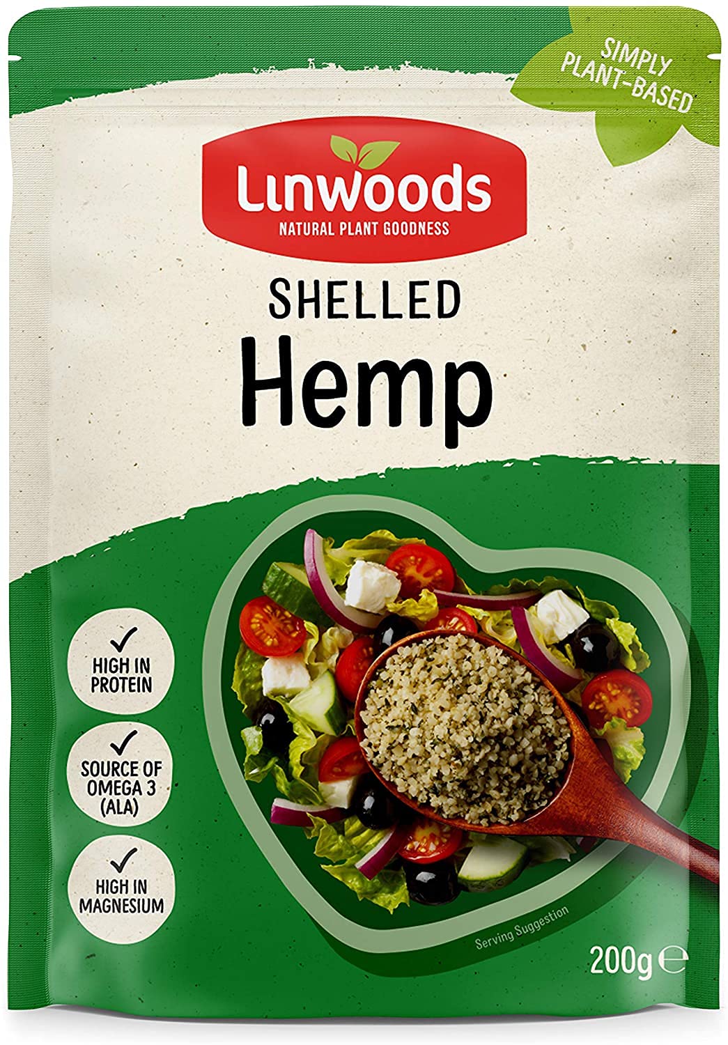 Linwoods Shelled Hemp, 200g