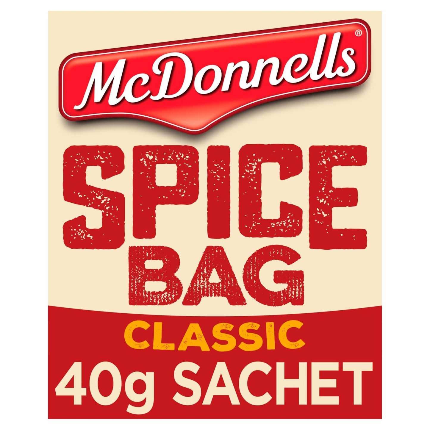 McDonnells Spice Bag Seasoning Mix Original Sachet 40G