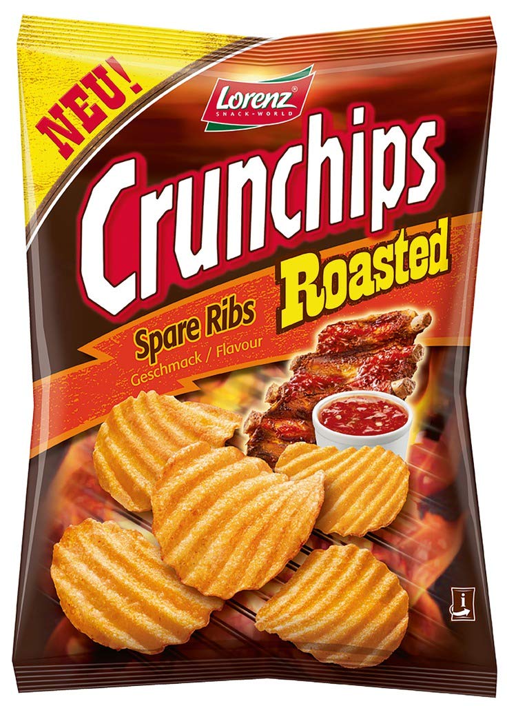 Lorenz Crunchips - Roasted Spare Ribs, 150 g