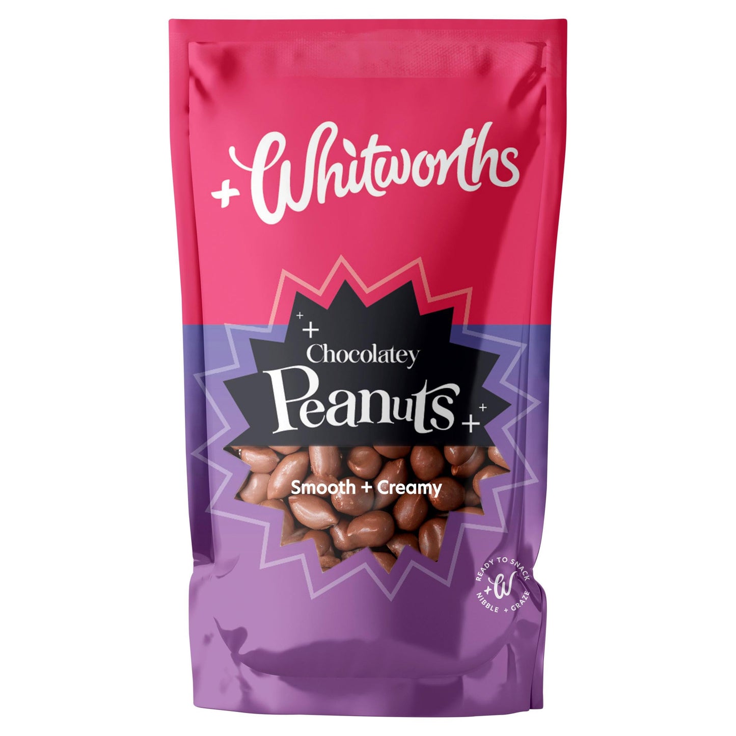 Whitworths Chocolatey Peanuts, 115g
