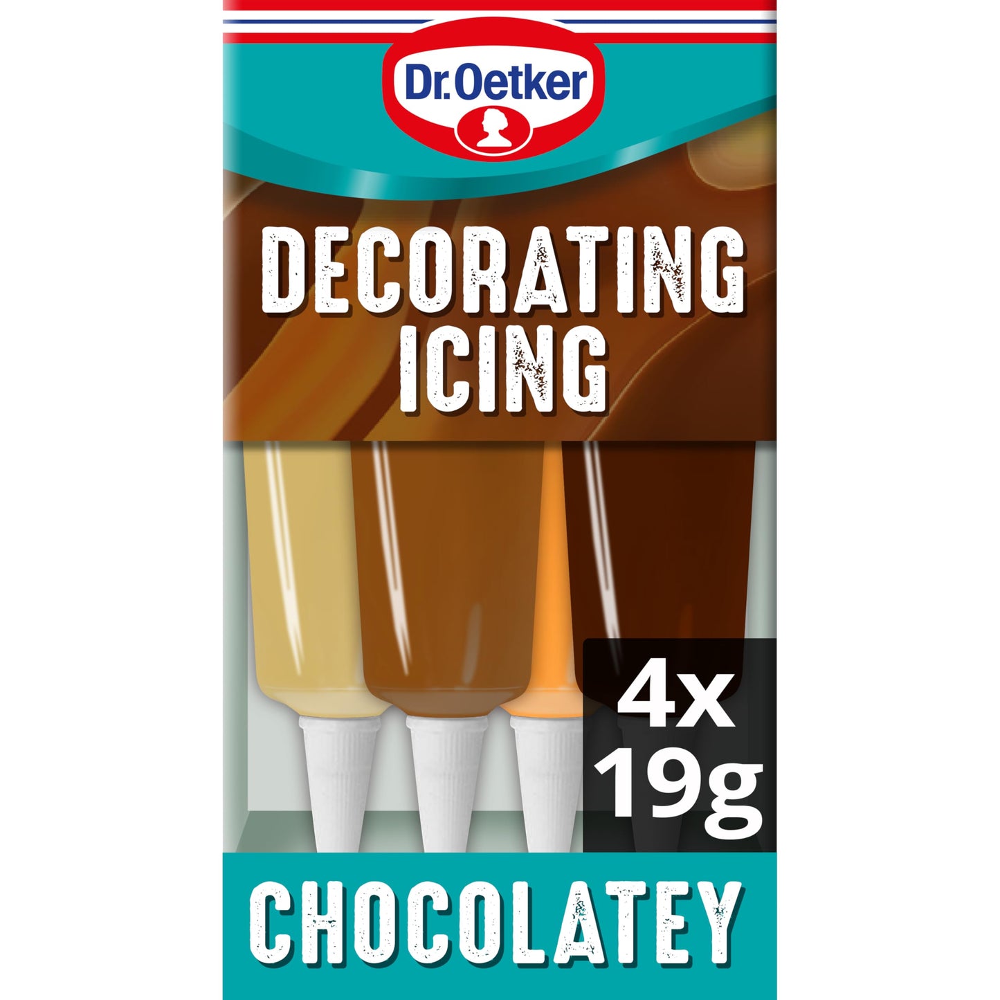 Dr. Oetker Chocolatey Decorating Icing 76g