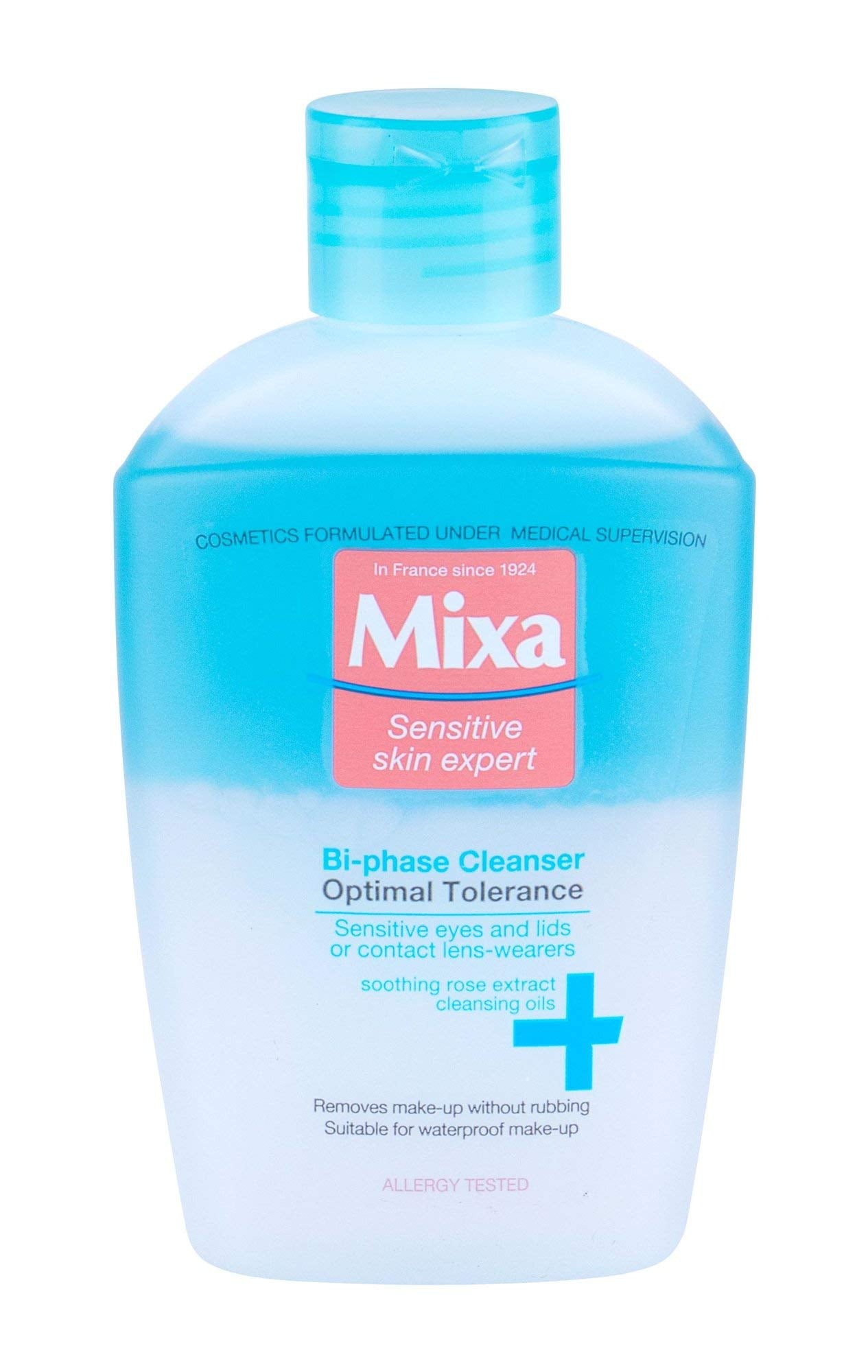 Mixa Optimal Tolerance Bi-phase Cleanser 125ml Eye Makeup Remover