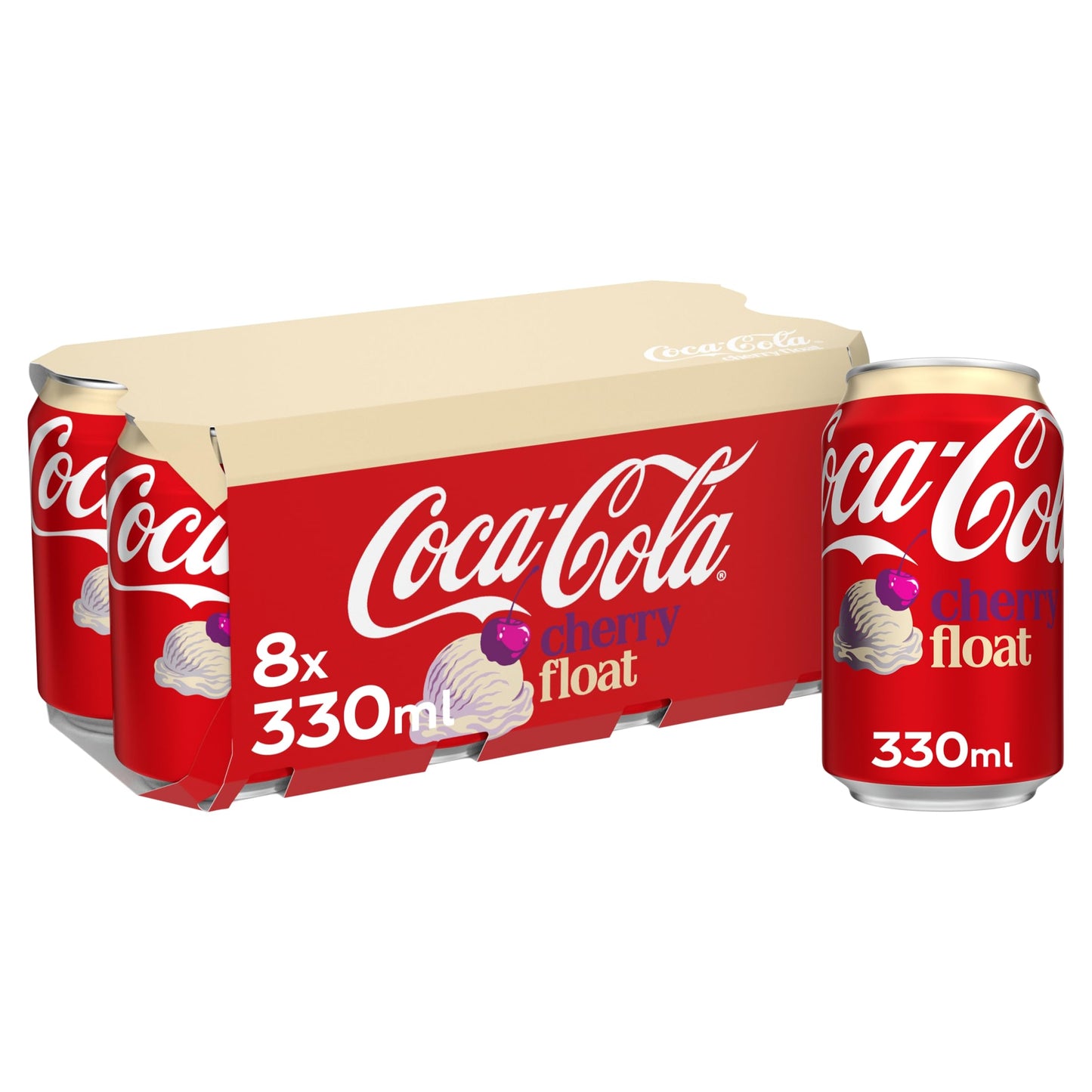 Coca-Cola Cherry Float 8x330ml