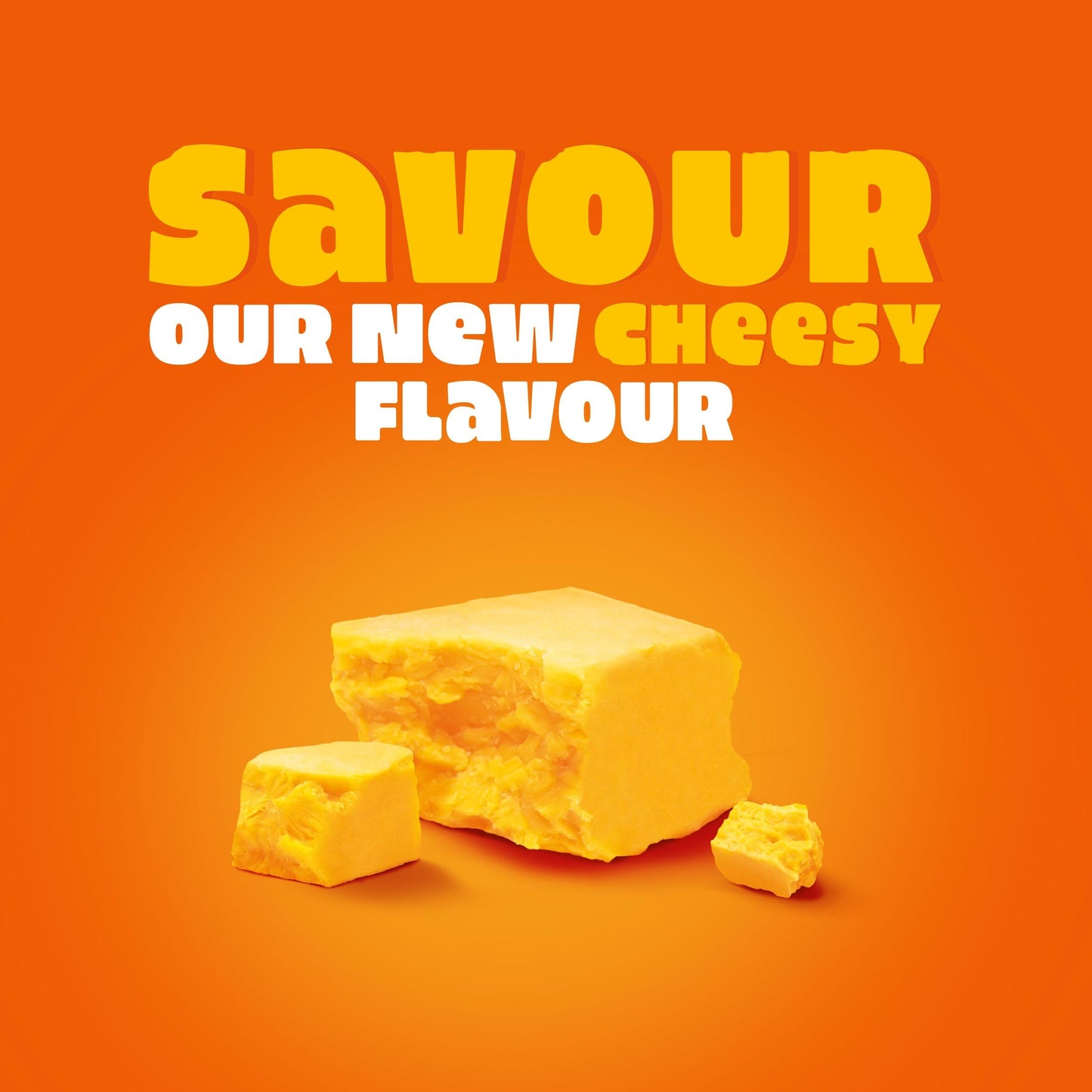 Walkers, Quavers Red Leicester Cheese Multipack Crisps Snacks 6x16g