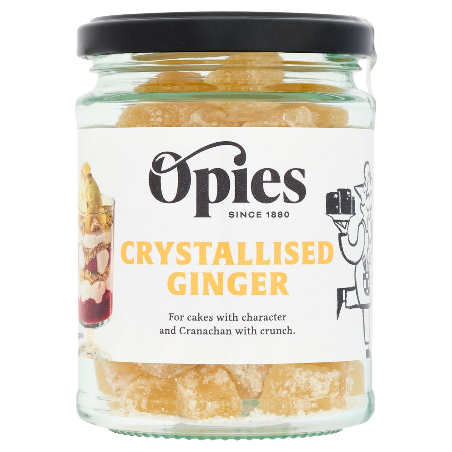 Crystallised Stem Ginger, 200g