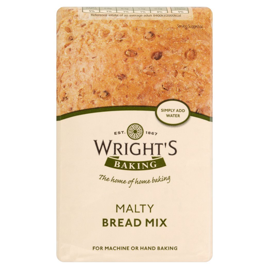 Wright's Malty Bread Mix 500g 17.6oz