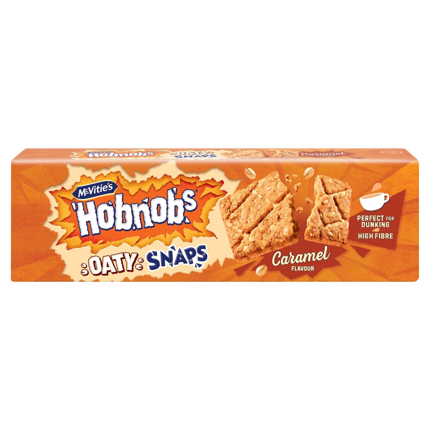 McVitie's Hobnobs Caramel Flavour Oaty Snaps 167g