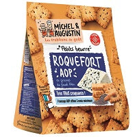 Michel et Augustin Petits Beurres Aperitifs French crackers with Roquefort 100g