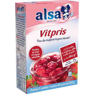 Alsa Vitpris Gélifiant pour Confiture (x5) 188g