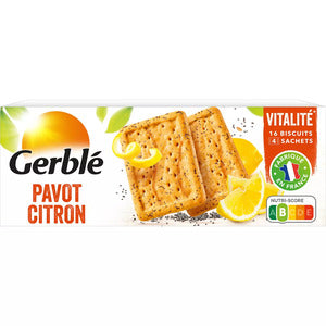 Gerble Poppy Seeds and Lemon Biscuits 200g