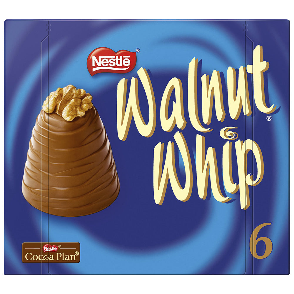Nestle Walnut Whip 6pk 180g