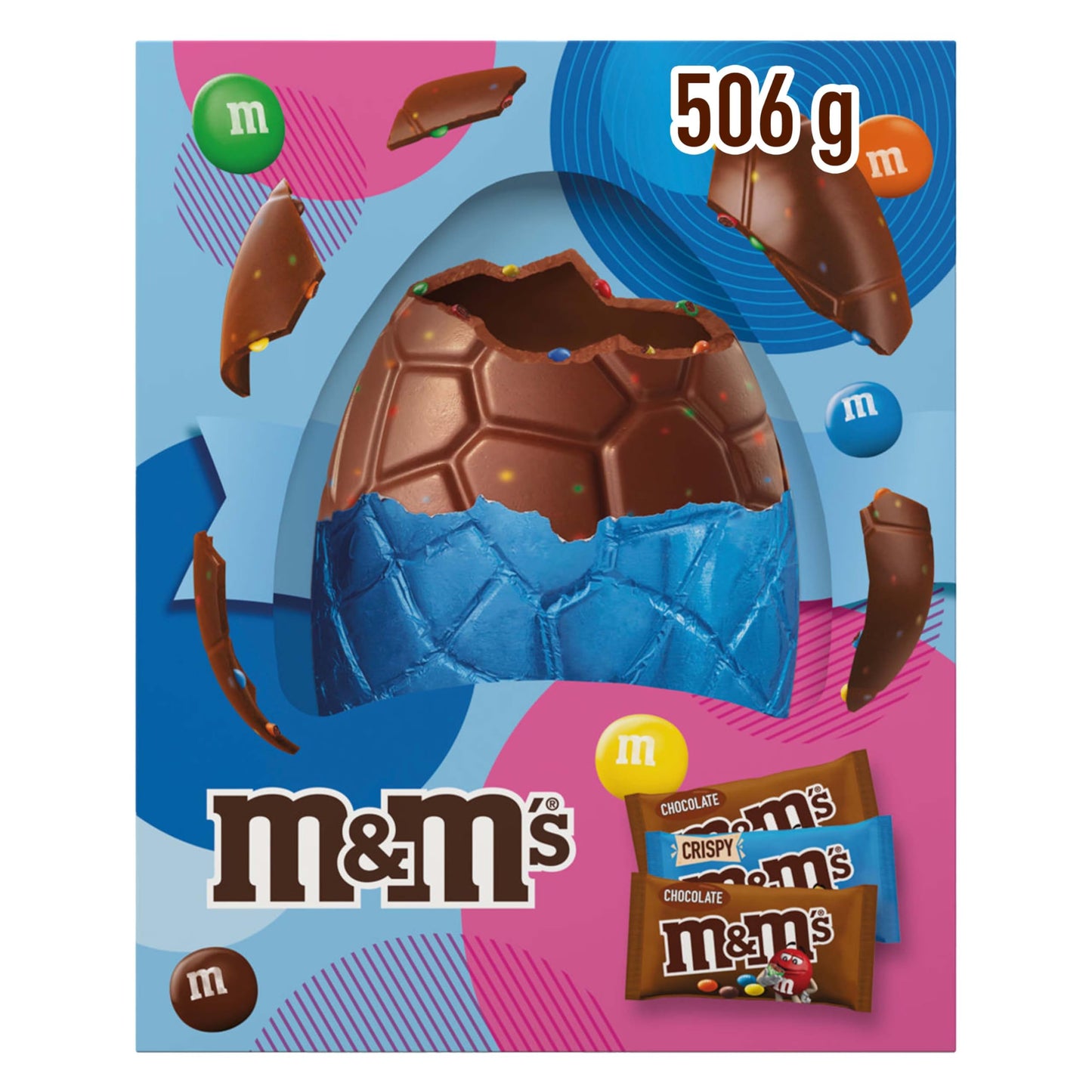M&Ms Giant Egg, 506g