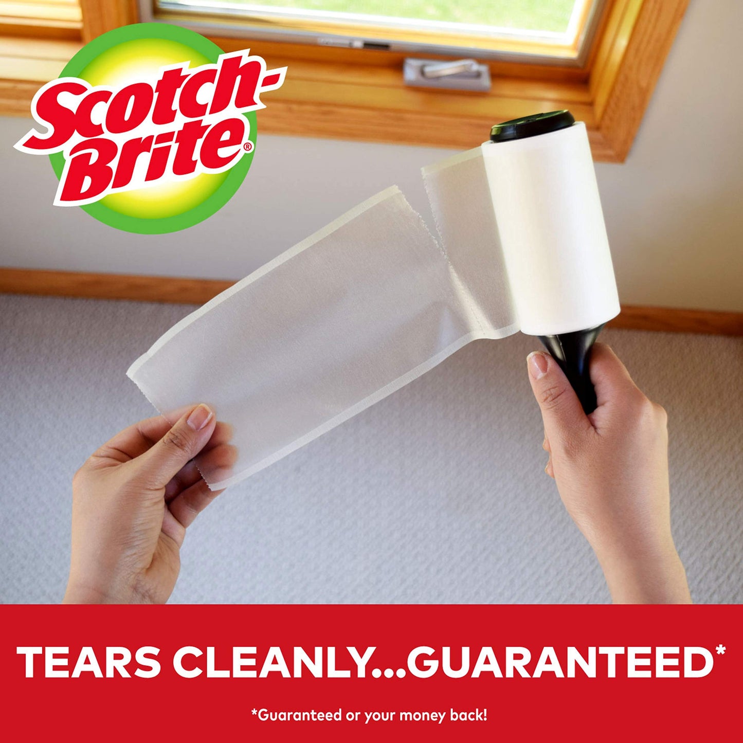Scotch-Brite Lint Roller, 56-Sheets, by Scotch-Brite