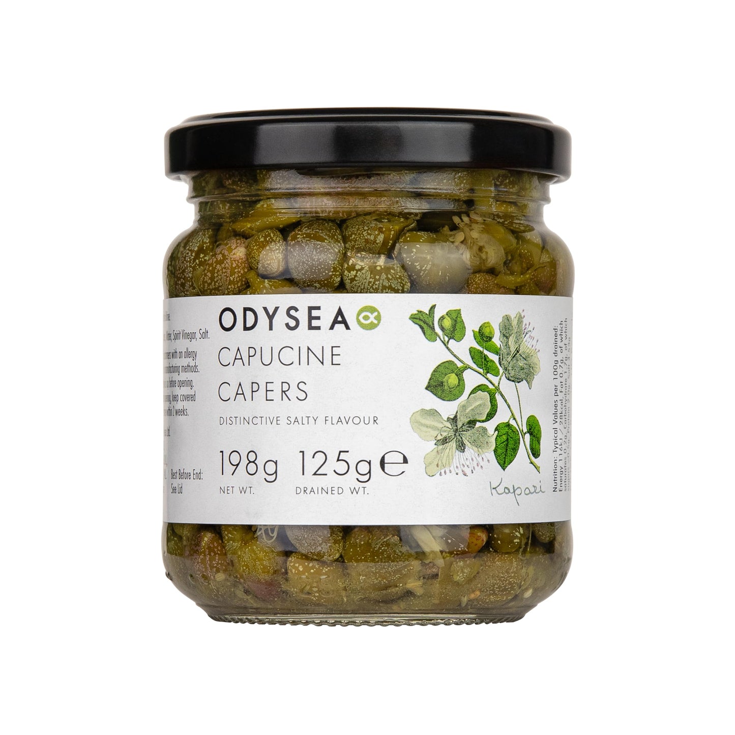 Odysea Capucine Capers, 198g