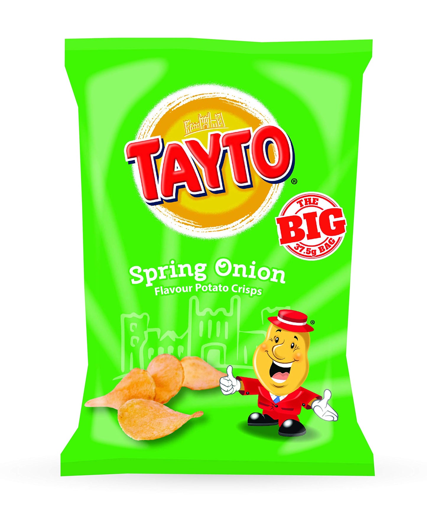 Tayto Spring Onion Crisps, 37.5g
