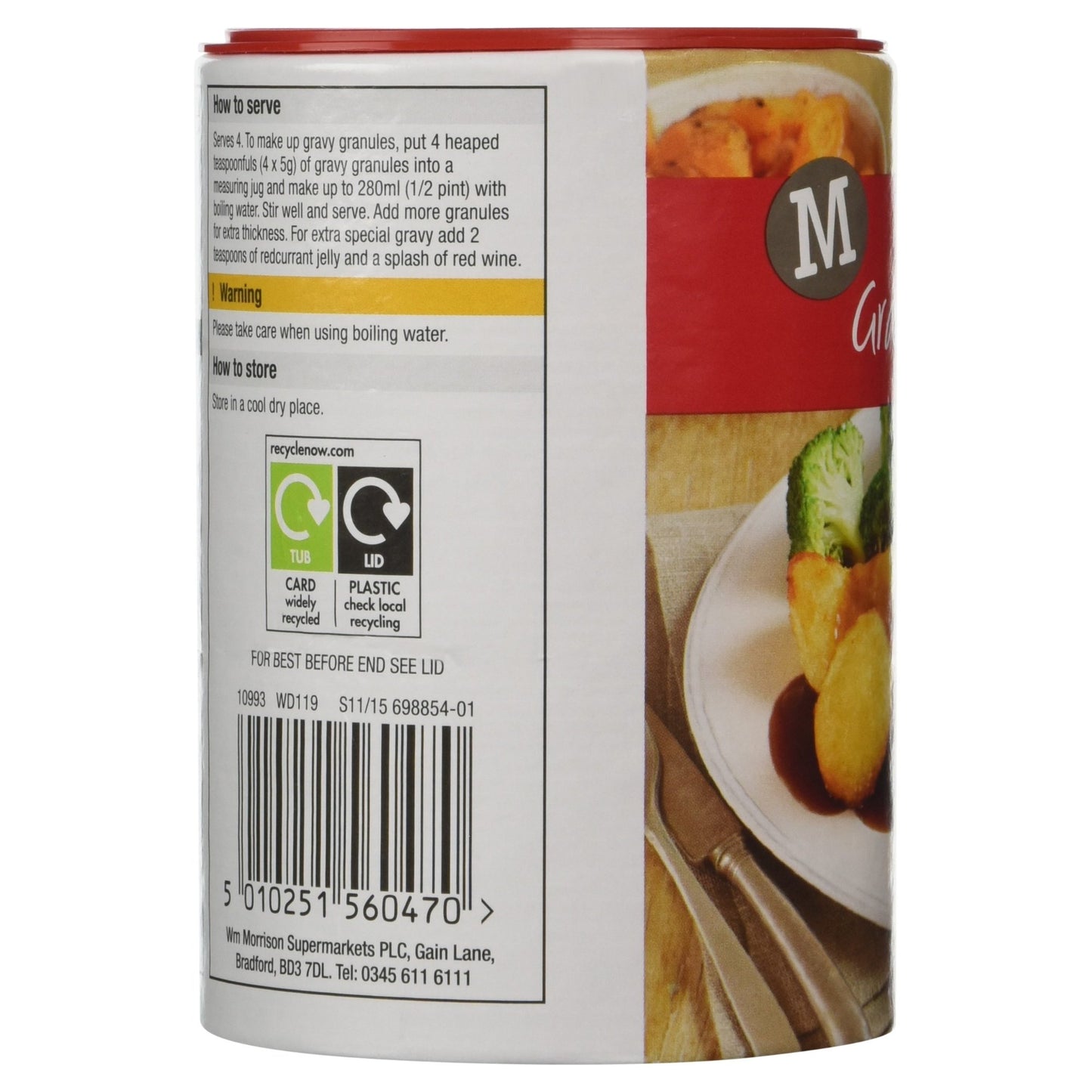 Morrisons Gravy Granules for Beef 200g