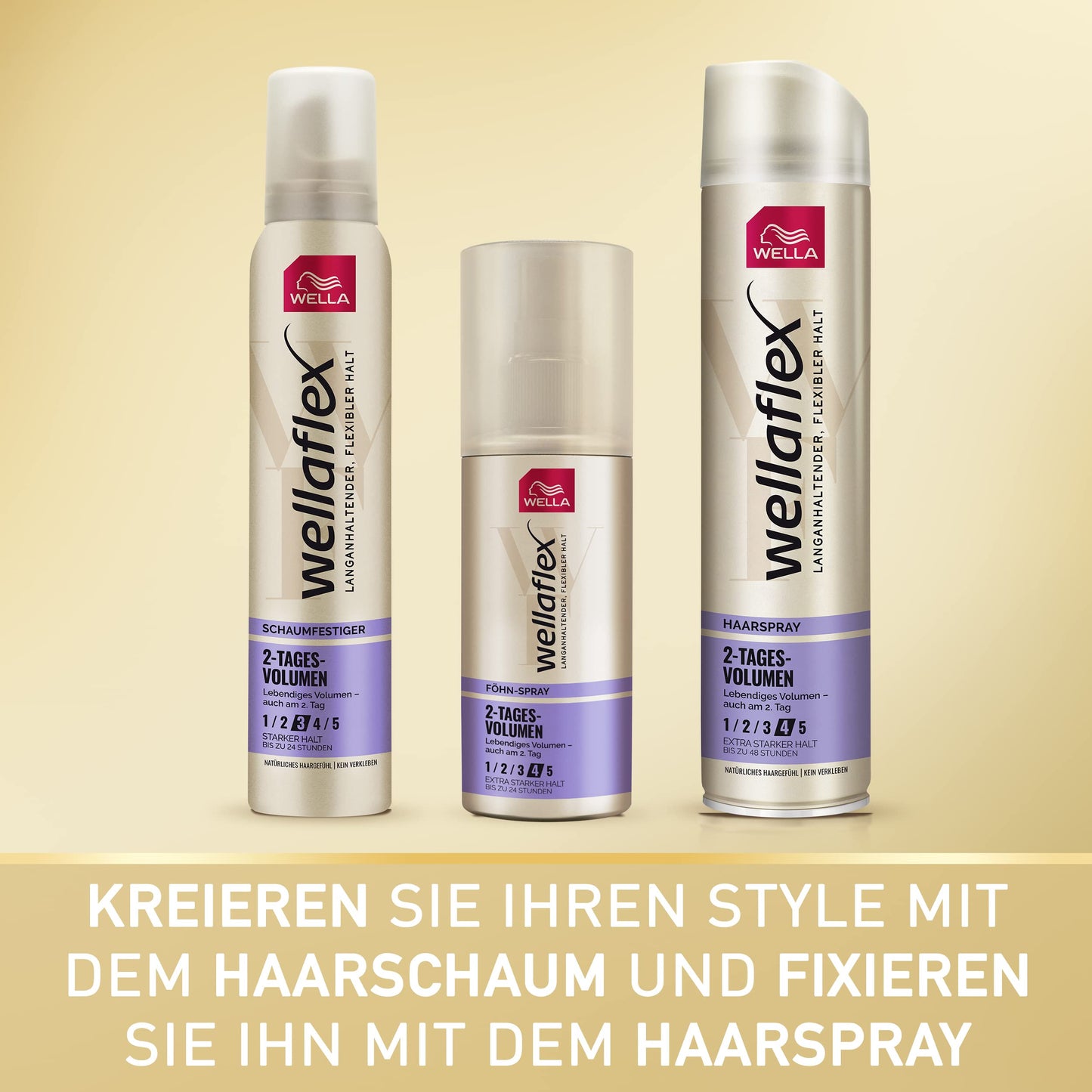 Wella Flex 2-Day Volume Hair Spray Extra Strong 250 ml