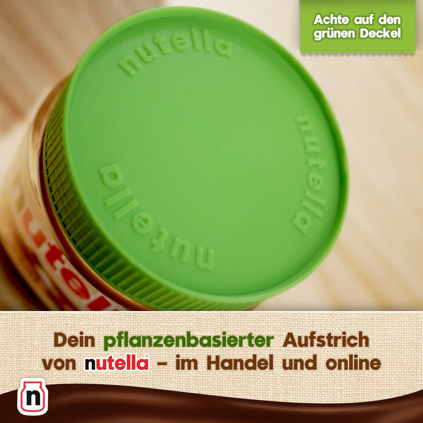 Nutella Plant-Based Hazelnut & Chocolate Spread 350g