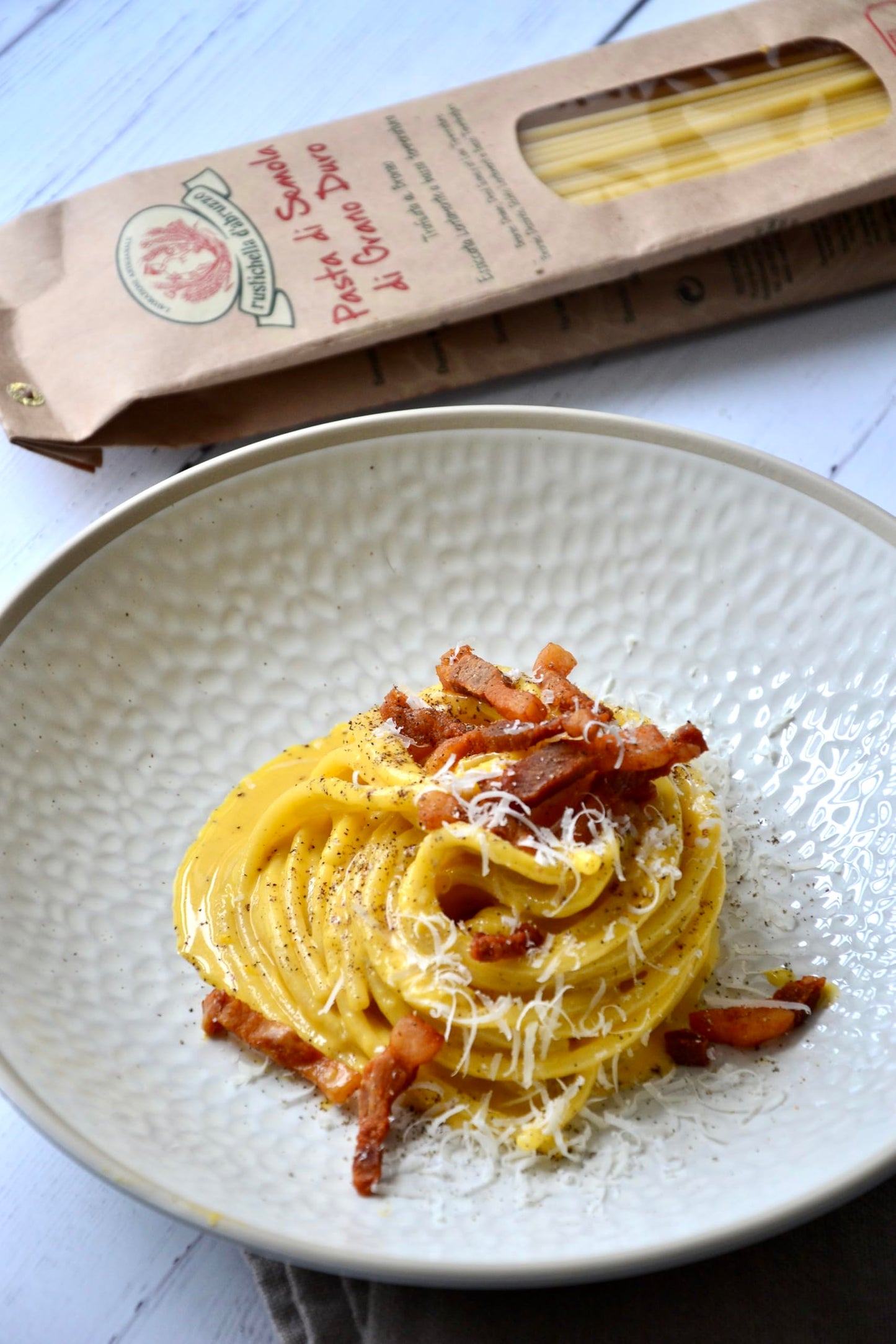 Rustichella Sugo Carbonara, Artisan Pasta Sauce, 270 g