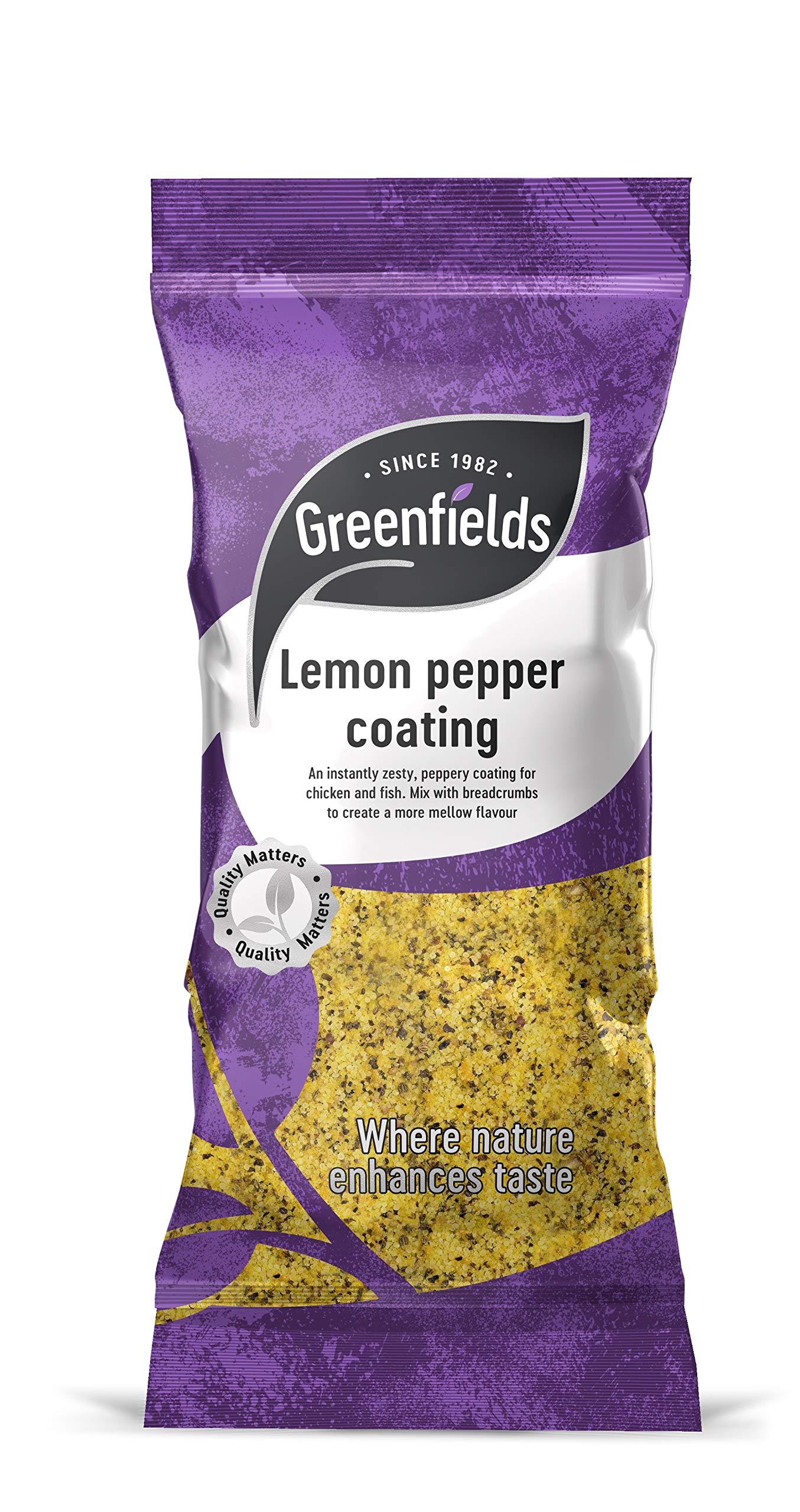 Greenfields Lemon Pepper Coating, 100g