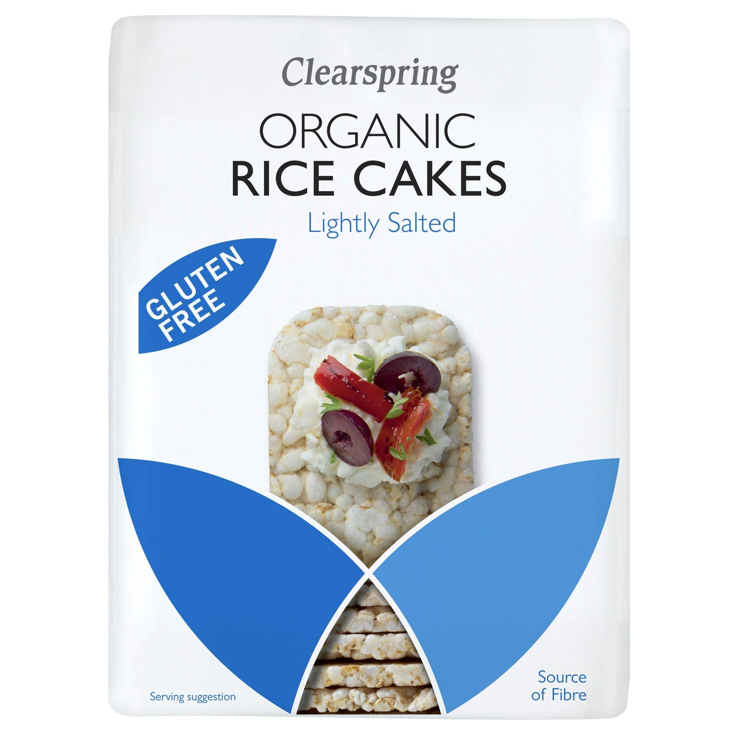 Clearspring Organic Rice Cakes - Lightly Salted 130g