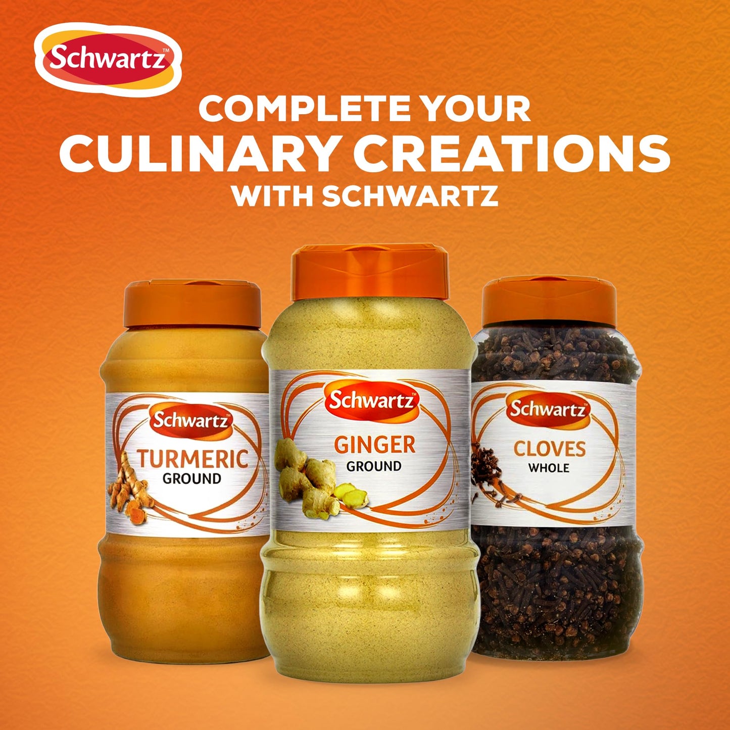 Schwartz Ground Ginger Powder, Warm and Sweet Aromatic Spice for Indian Curry Sauce, 0.31 kg
