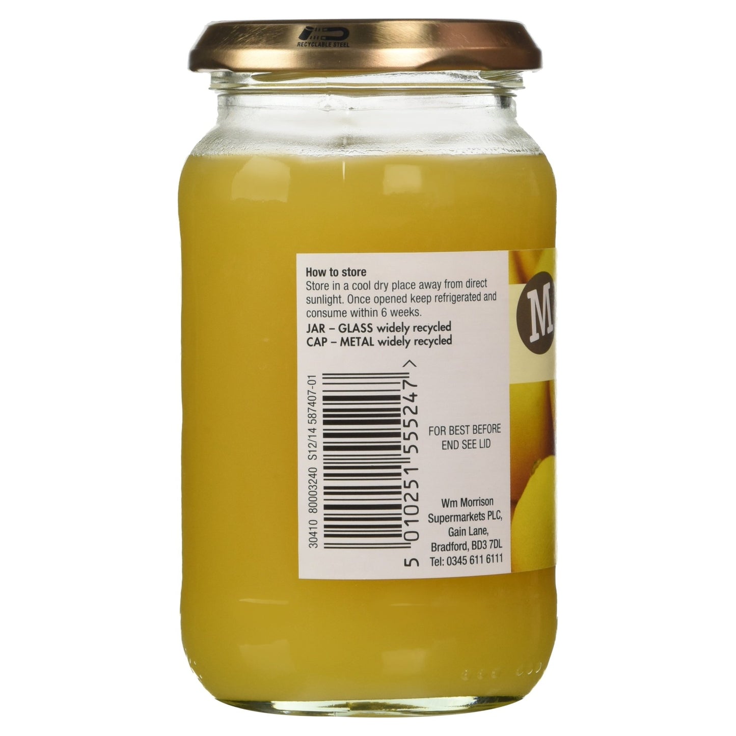 Morrisons Lemon Curd, 411g