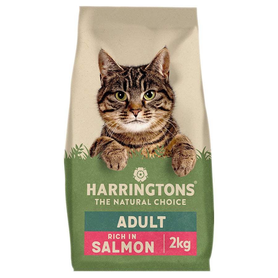 Harringtons Adult Cat Food with Salmon 2kg