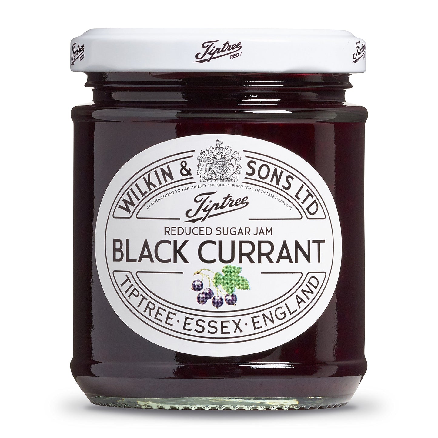 Tiptree Reduced Sugar Jam Black Currant 1x200g