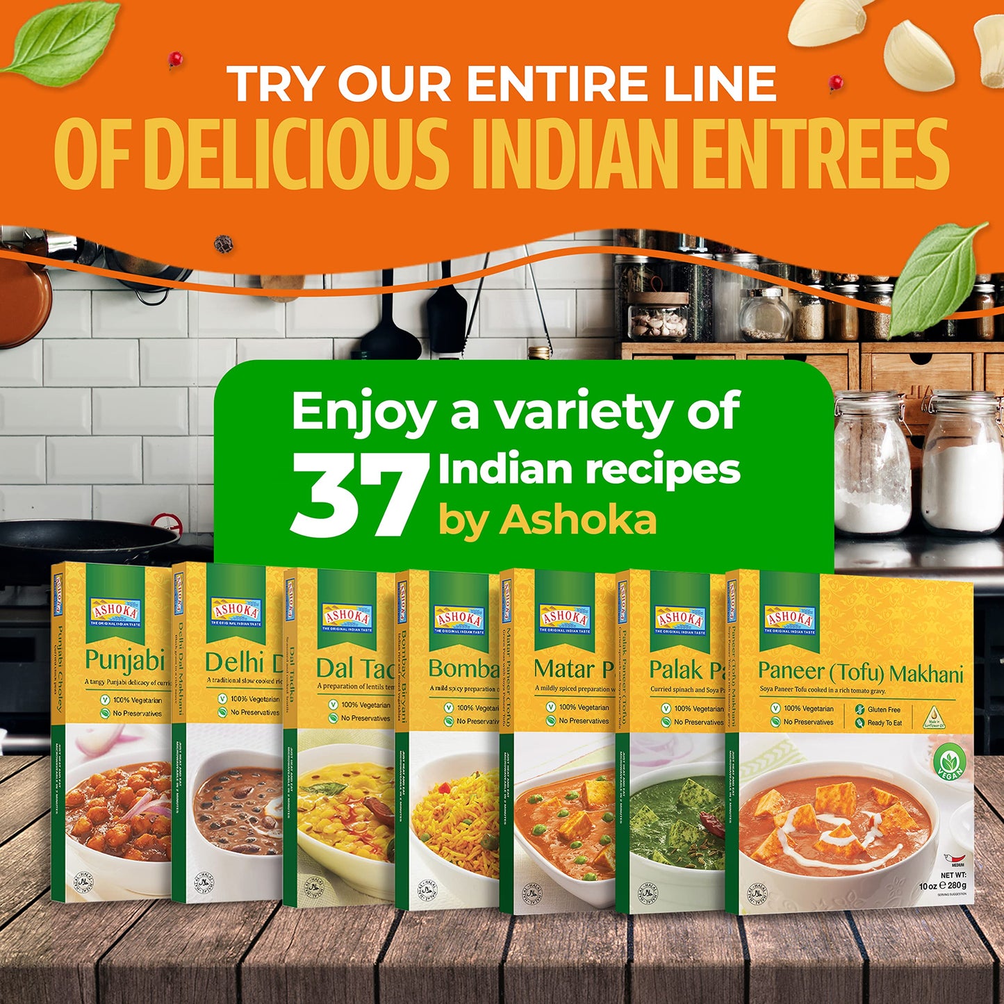 ASHOKA Instant Dal Tadka, 280 g