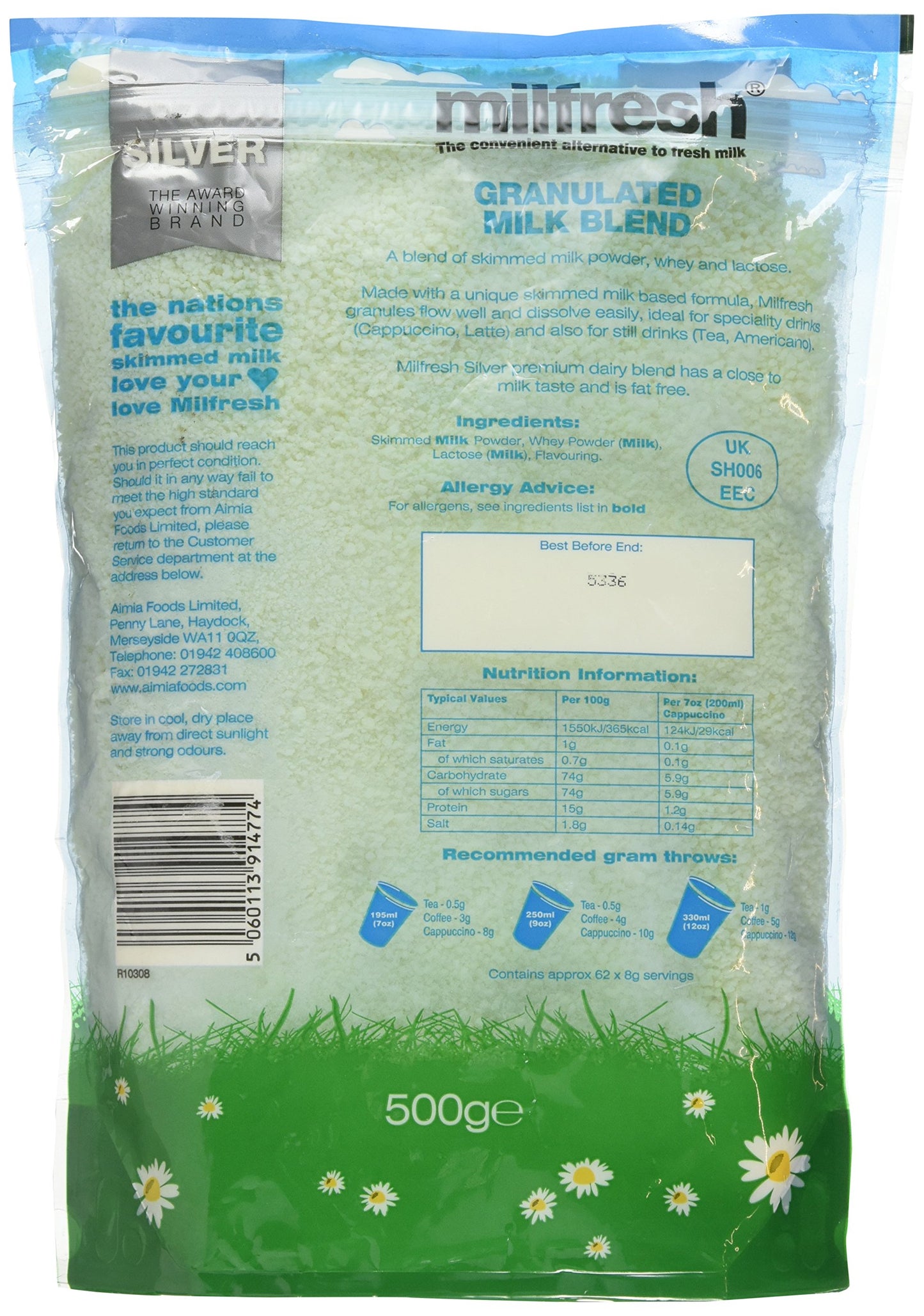 Milfresh Granulated Milk Blend - 1 x 500g