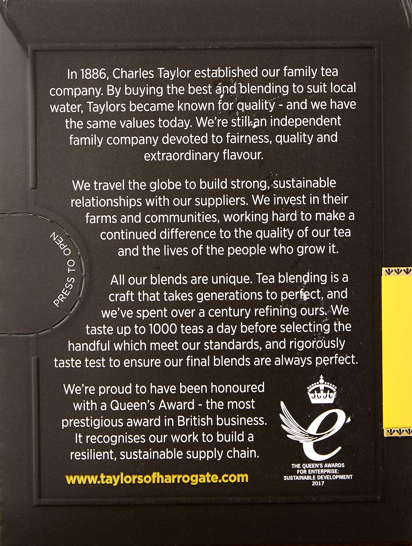 Taylors of Harrogate Lemon & Orange Tea Bags - 20 Teabags