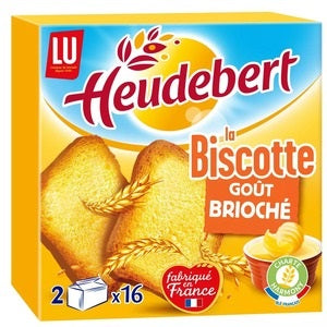 Heudebert Biscottes Brioche (2x16 slices) 290g
